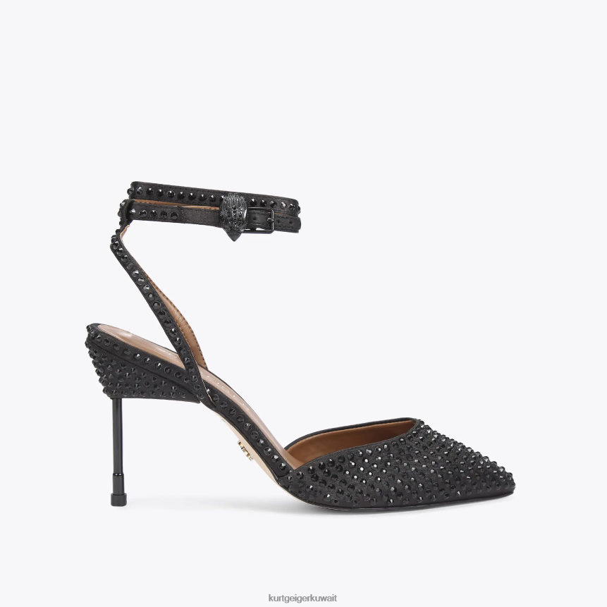 كيلووات Kurt Geiger نحيف لندن بوند 90 كاحل قريب من أصابع القدم أسود X06PDH342 | أحذية
