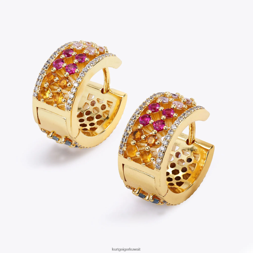 كيلووات Kurt Geiger نحيف لندن قوس قزح شبكة Huggies متعددة / أخرى X06PDH249 | مُكَمِّلات