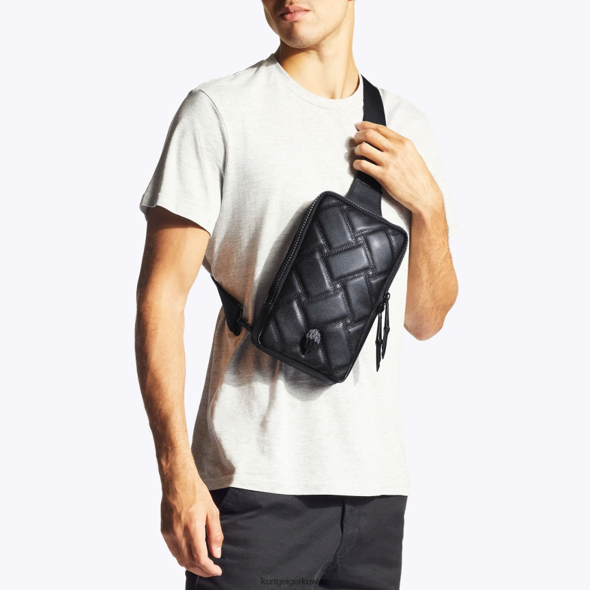 كيلووات Kurt Geiger نحيف هيئة لندن كنسينغتون أسود X06PDH102 | أكياس