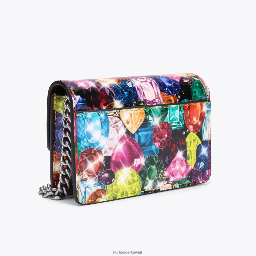 كيلووات Kurt Geiger نحيف لندن شورديتش كروس صغير جدًا متعددة / أخرى X06PDH115 | أكياس