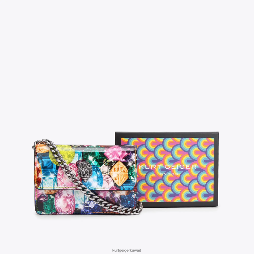 كيلووات Kurt Geiger نحيف لندن شورديتش كروس صغير جدًا متعددة / أخرى X06PDH115 | أكياس