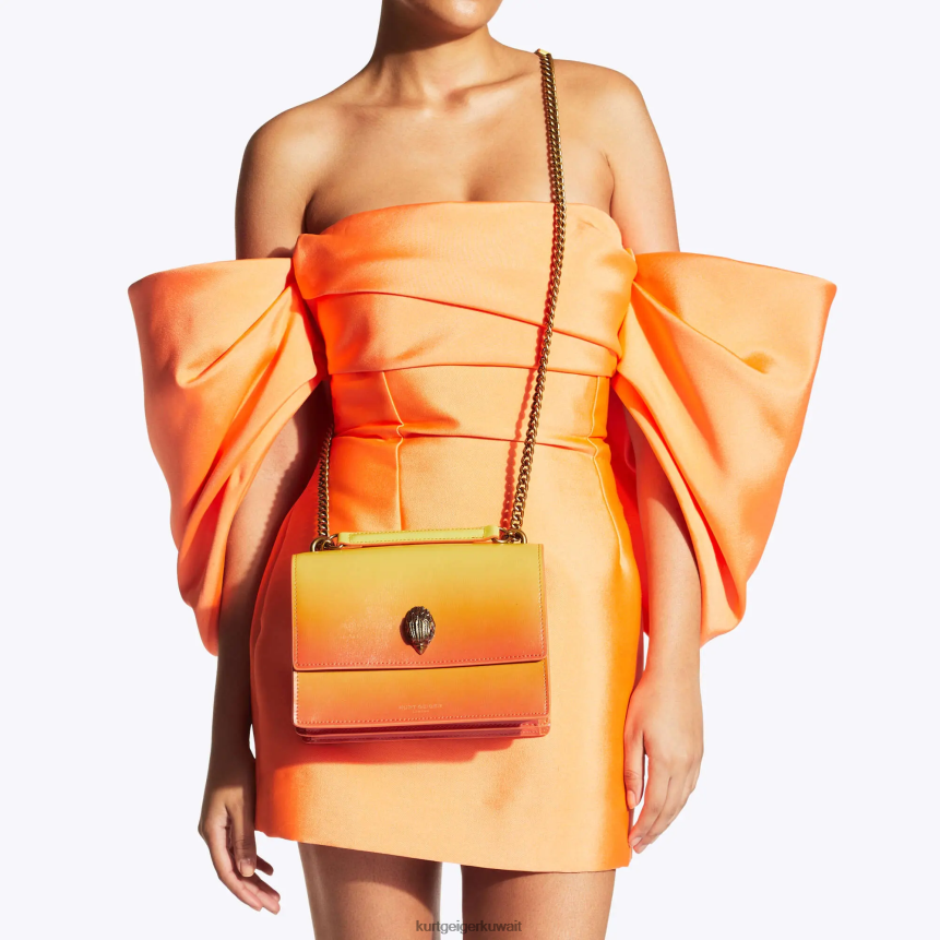 كيلووات Kurt Geiger نحيف لندن شورديتش كروس بودي أصفر X06PDH119 | أكياس