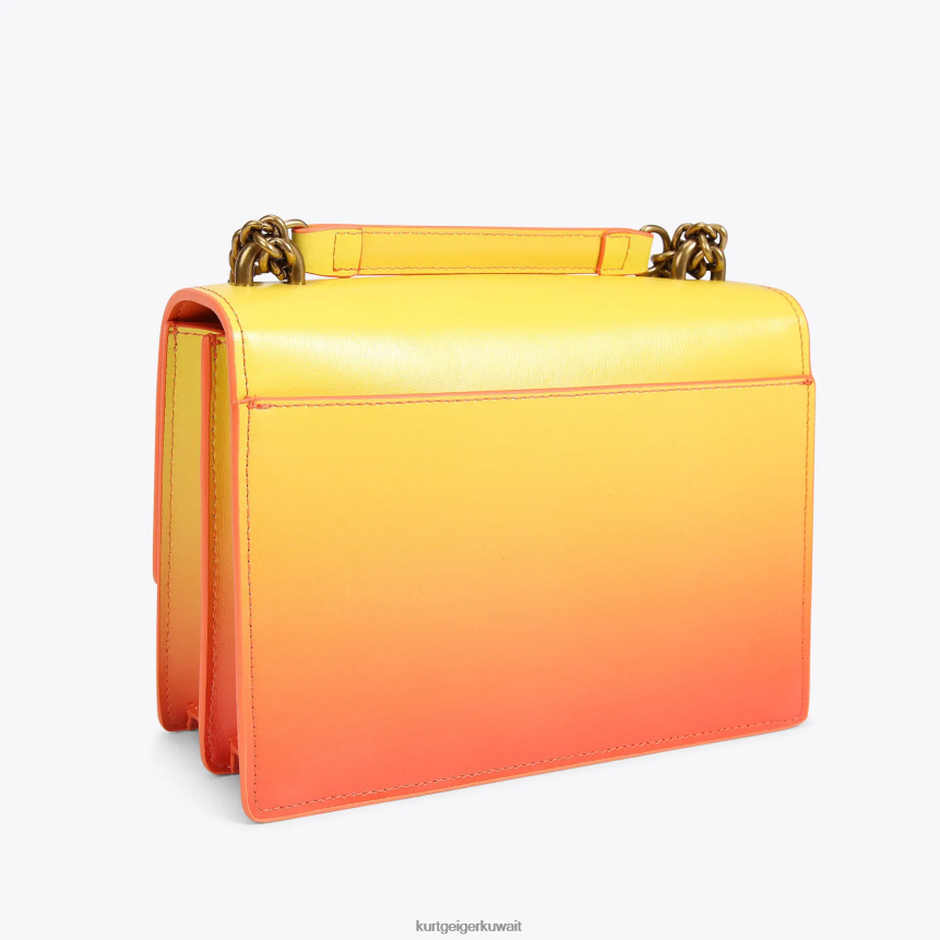 كيلووات Kurt Geiger نحيف لندن شورديتش كروس بودي أصفر X06PDH119 | أكياس