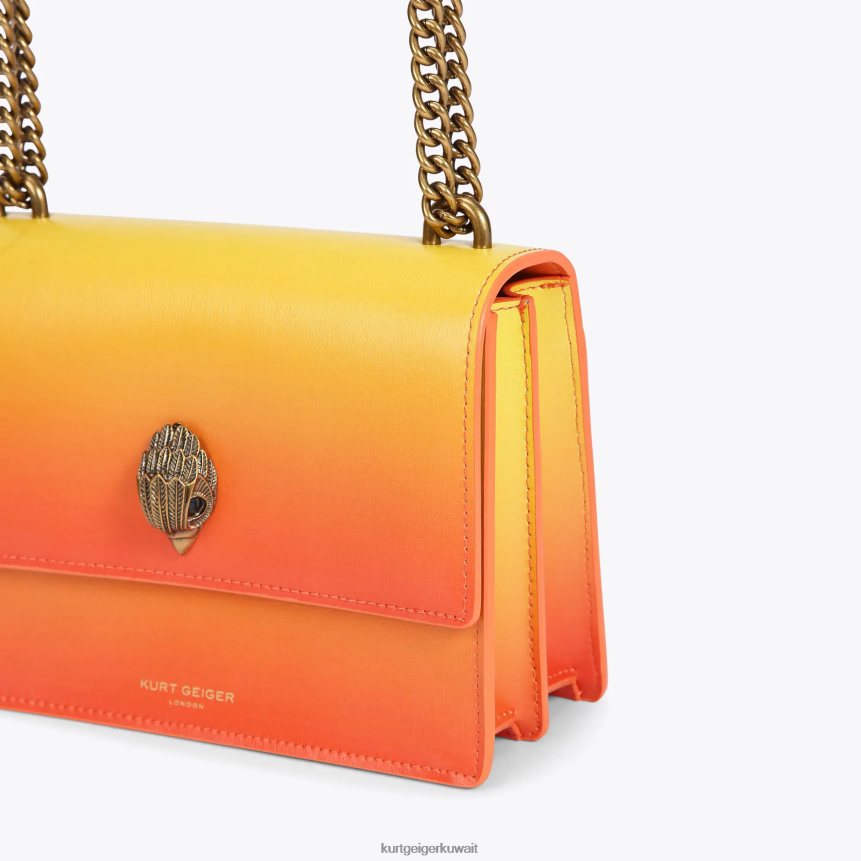 كيلووات Kurt Geiger نحيف لندن شورديتش كروس بودي أصفر X06PDH119 | أكياس