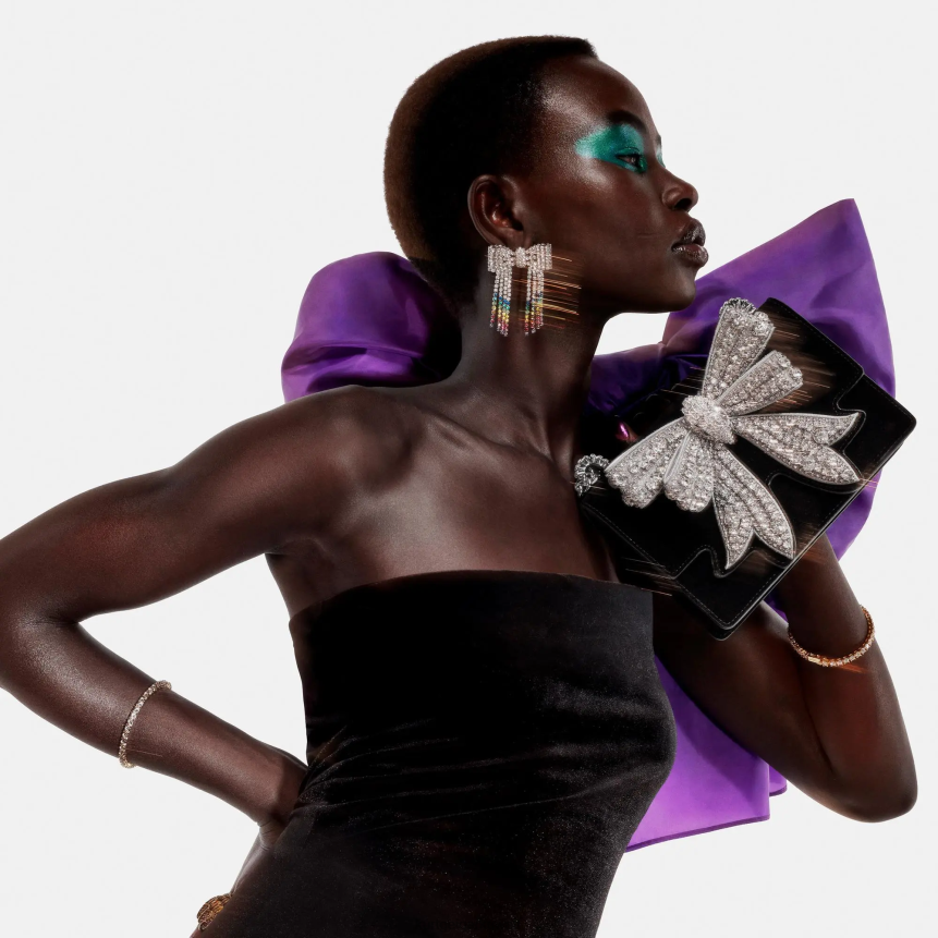 كيلووات Kurt Geiger نحيف لندن شورديتش كروس بودي صغير أسود أبيض X06PDH124 | أكياس