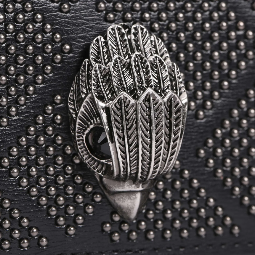 كيلووات Kurt Geiger نحيف لندن شورديتش كروس بودي صغير أسود آخر X06PDH125 | أكياس