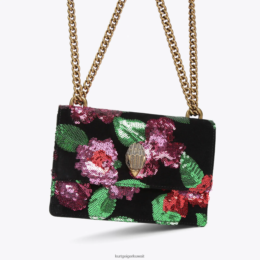 كيلووات Kurt Geiger نحيف لندن شورديتش كروس بودي صغير فوشيا X06PDH127 | أكياس