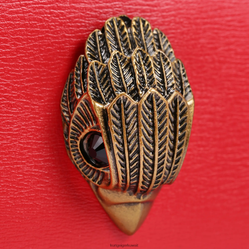 كيلووات Kurt Geiger نحيف لندن شورديتش كروس بودي صغير أحمر X06PDH128 | أكياس