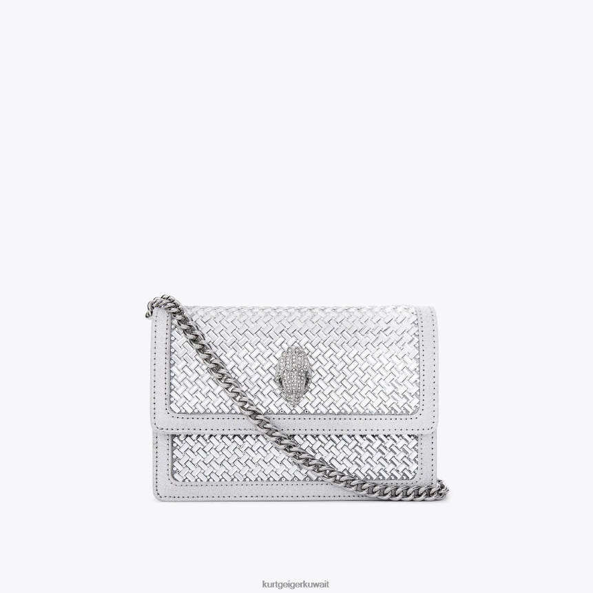 كيلووات Kurt Geiger نحيف لندن شورديتش كروس بودي صغير مزيج معدني X06PDH130 | أكياس