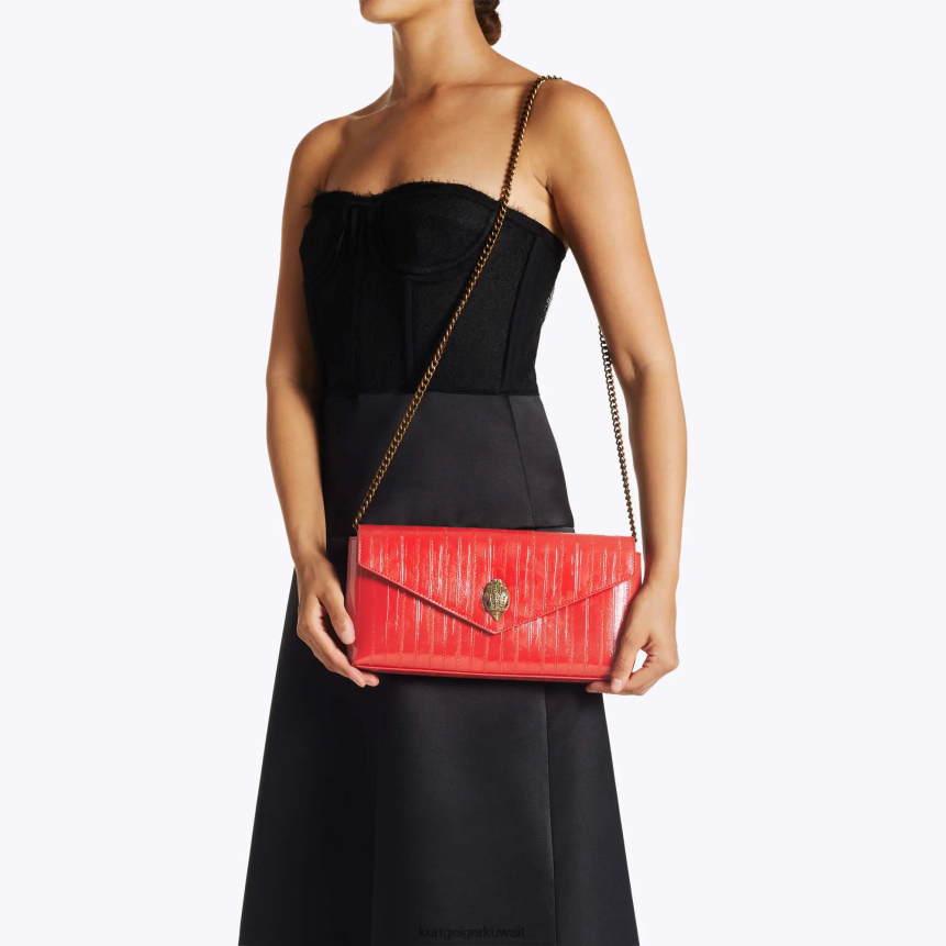 كيلووات Kurt Geiger نحيف مظروف شورديتش لندن مزيج أحمر X06PDH132 | أكياس