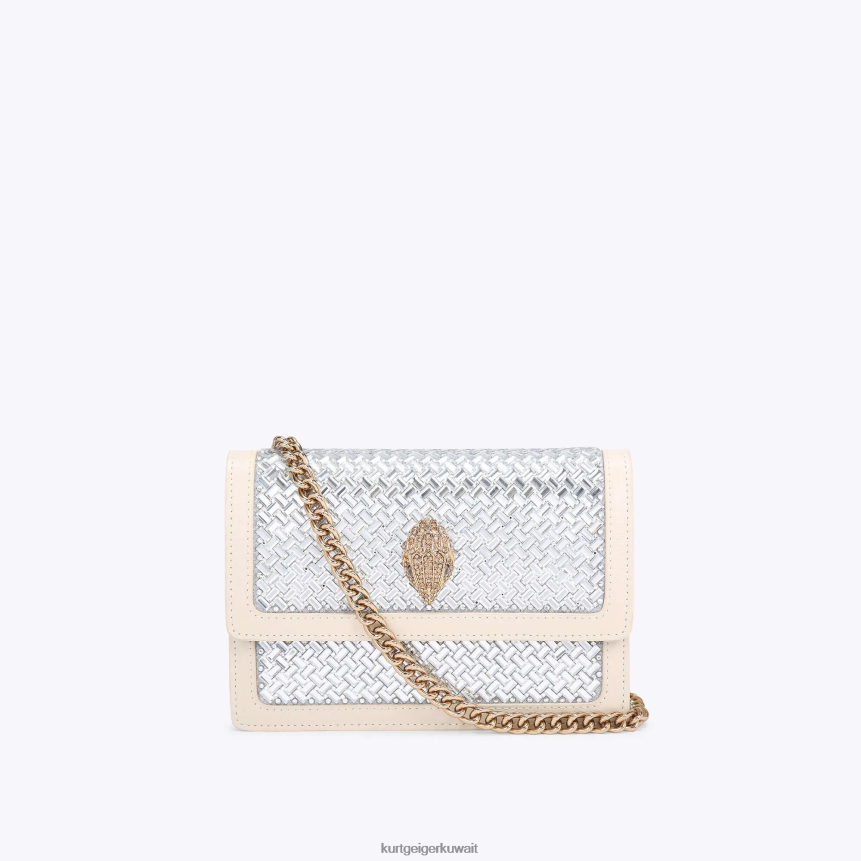 كيلووات Kurt Geiger نحيف لندن شورديتش كروس بودي صغير مزيج معدني X06PDH133 | أكياس