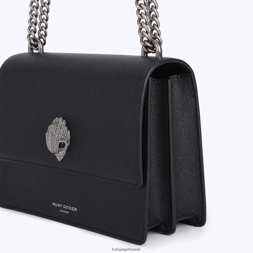 كيلووات Kurt Geiger نحيف لندن شورديتش كروس بودي أسود X06PDH135 | أكياس