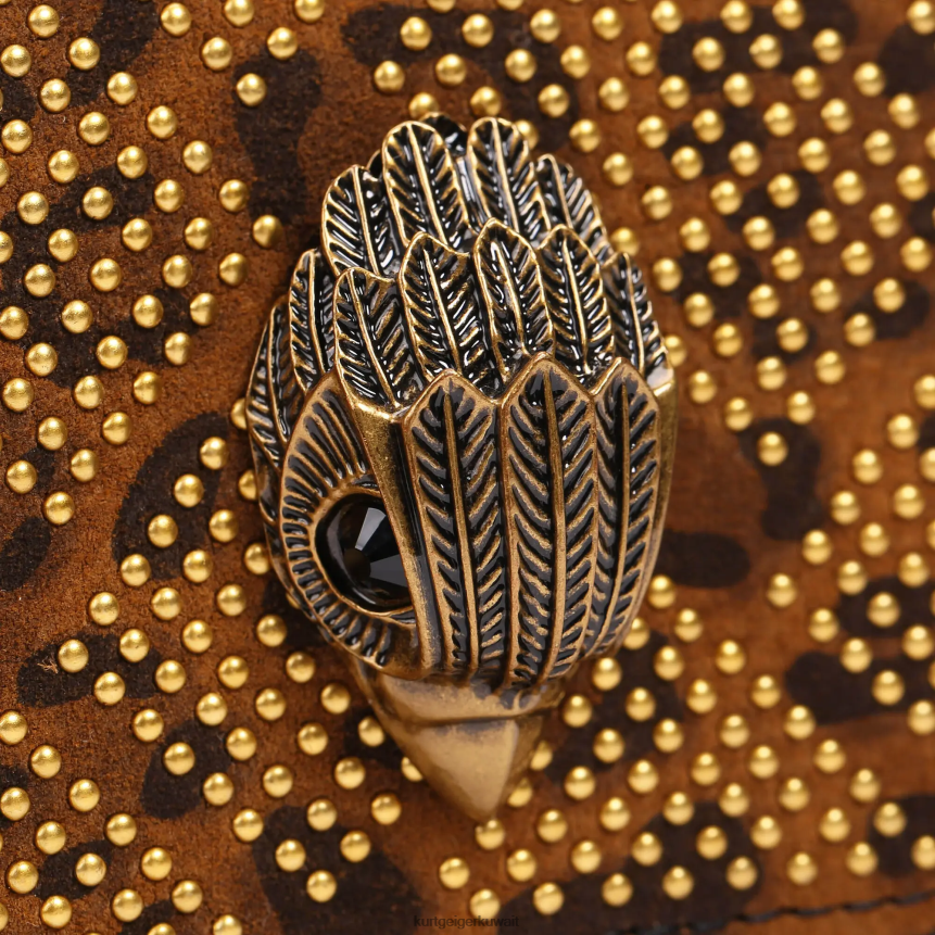 كيلووات Kurt Geiger نحيف لندن شورديتش كروس بودي صغير مزيج البني الداكن X06PDH138 | أكياس