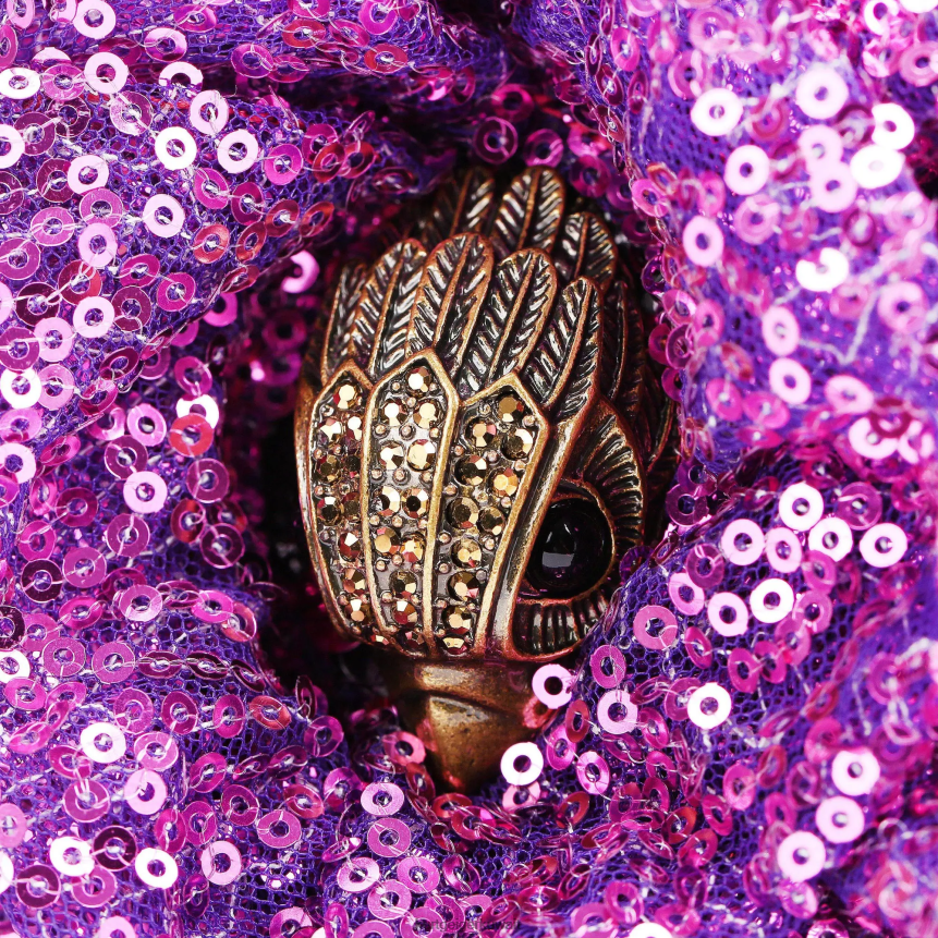 كيلووات Kurt Geiger نحيف لندن شورديتش كروس بودي صغير أرجواني X06PDH143 | أكياس