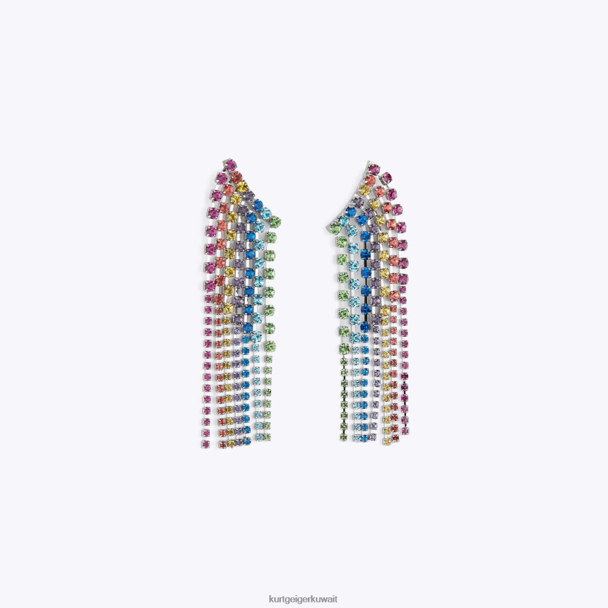 كيلووات Kurt Geiger نحيف لندن الأقراط الخطية المتعددة متعددة / أخرى X06PDH151 | مُكَمِّلات