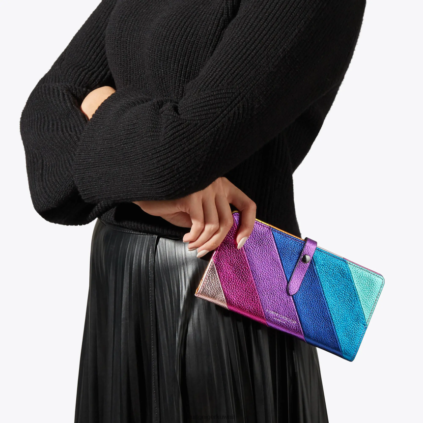 كيلووات Kurt Geiger نحيف محفظة لندن الجلدية الناعمة متعددة / أخرى X06PDH154 | أكياس