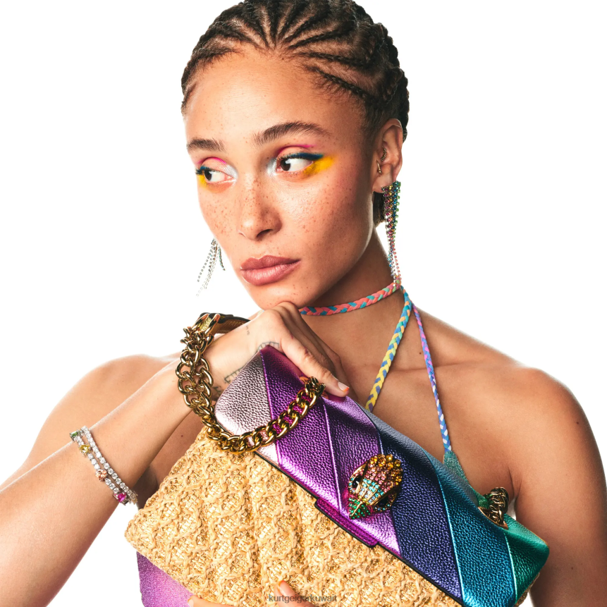 كيلووات Kurt Geiger نحيف حقيبة لندن الرافية كينسينغتون متعددة / أخرى X06PDH16 | أكياس