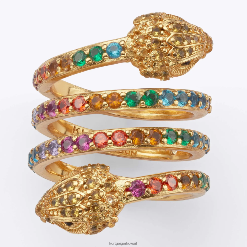 كيلووات Kurt Geiger نحيف حلقة نسر لندن الحلزونية متعددة / أخرى X06PDH179 | مُكَمِّلات