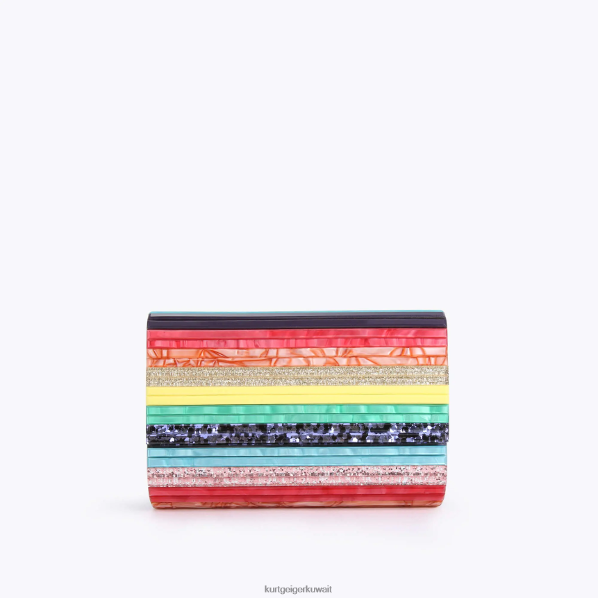 كيلووات Kurt Geiger نحيف مغلف حفلة لندن متعددة / أخرى X06PDH197 | أكياس