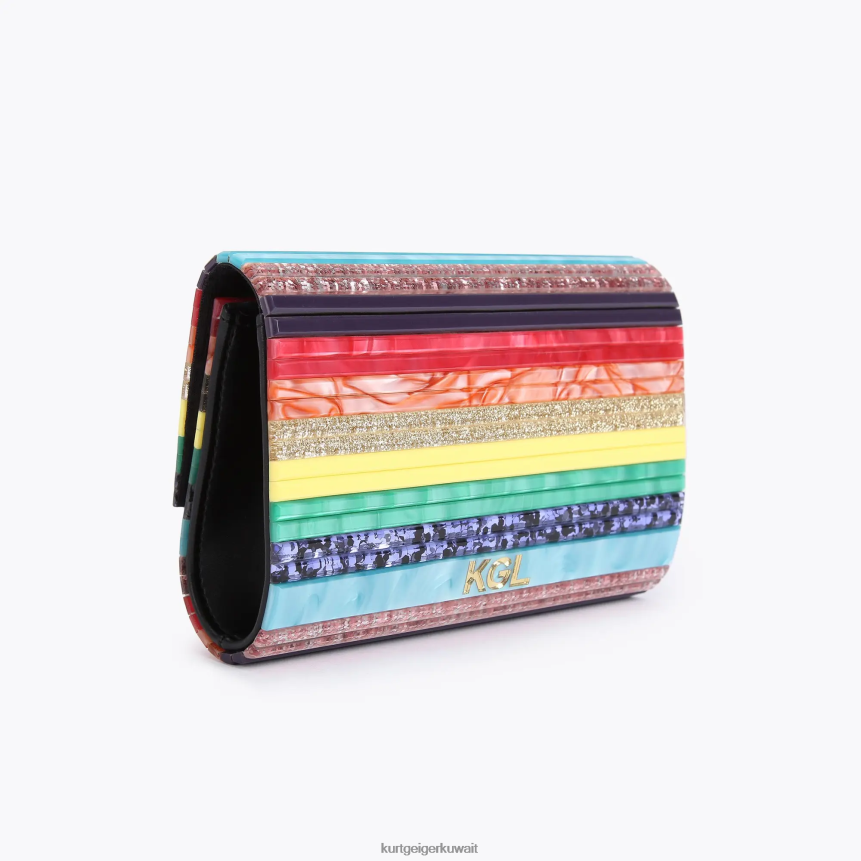 كيلووات Kurt Geiger نحيف مغلف حفلة لندن متعددة / أخرى X06PDH197 | أكياس