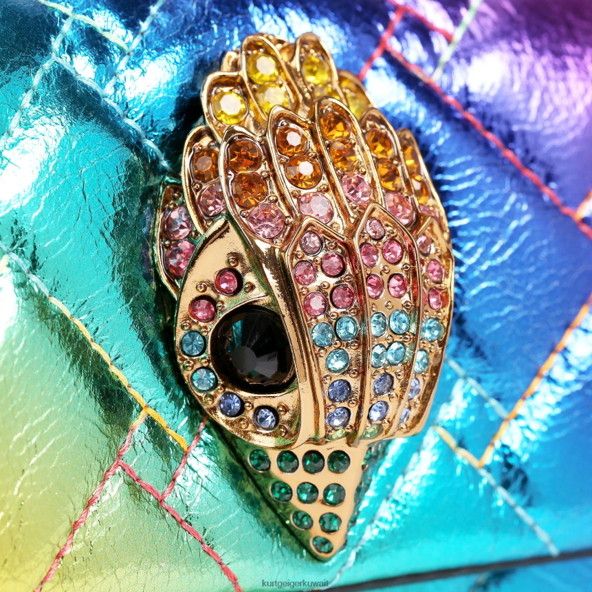 كيلووات Kurt Geiger نحيف حقيبة لندن الجلدية كنسينغتون متعددة / أخرى X06PDH19 | أكياس