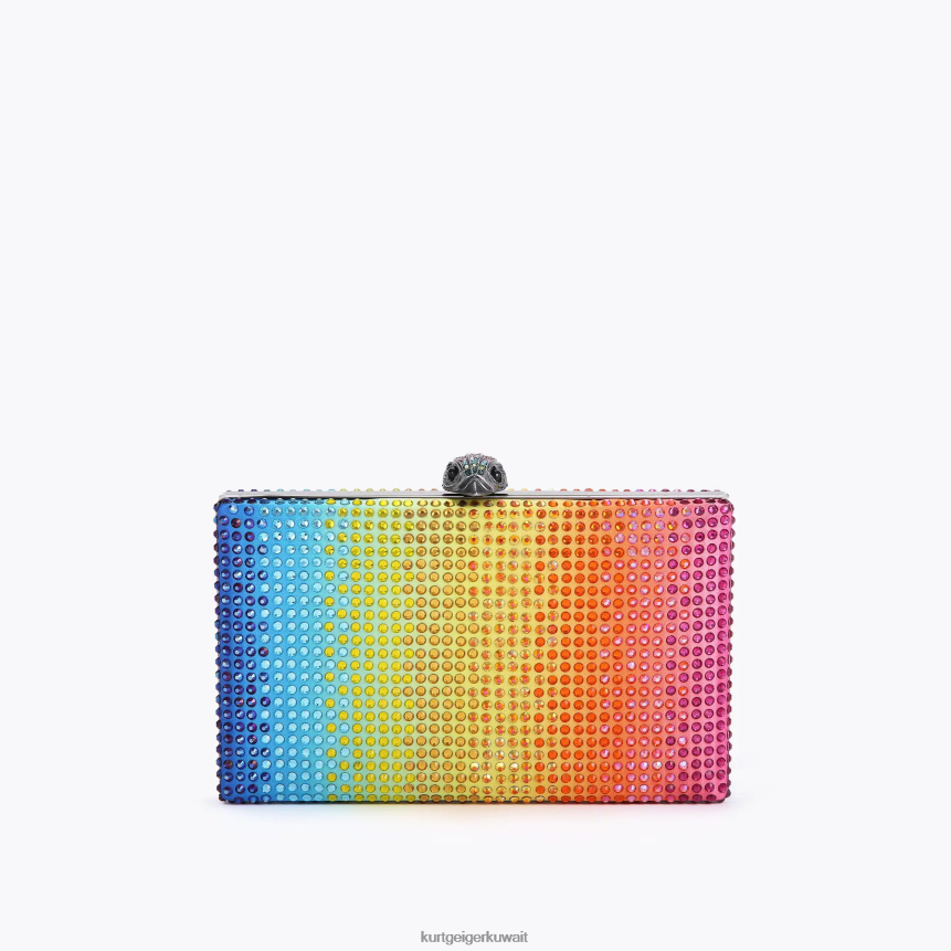 كيلووات Kurt Geiger نحيف لندن كريستال كينسينغتون مخلب متعددة / أخرى X06PDH204 | أكياس