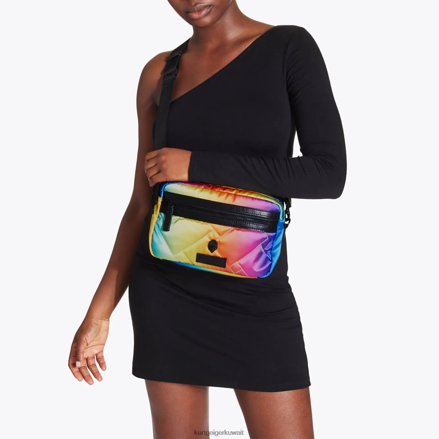 كيلووات Kurt Geiger نحيف لندن المعاد تدويرها عبر الجسم آخر X06PDH212 | أكياس