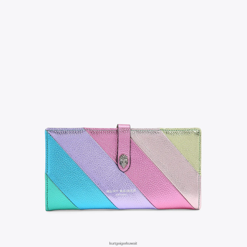 كيلووات Kurt Geiger نحيف محفظة لندن الجلدية الناعمة آخر X06PDH219 | أكياس