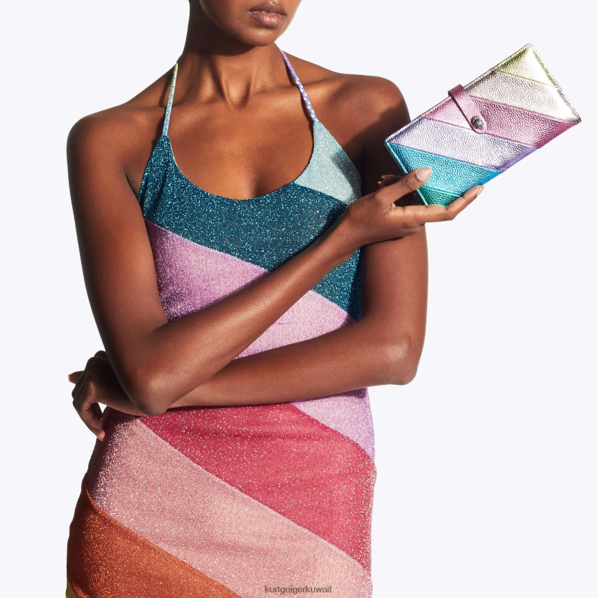 كيلووات Kurt Geiger نحيف محفظة لندن الجلدية الناعمة آخر X06PDH219 | أكياس