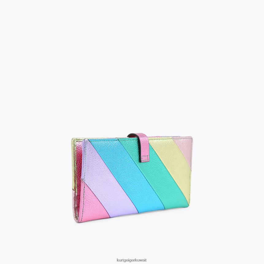 كيلووات Kurt Geiger نحيف محفظة لندن الجلدية الناعمة آخر X06PDH219 | أكياس