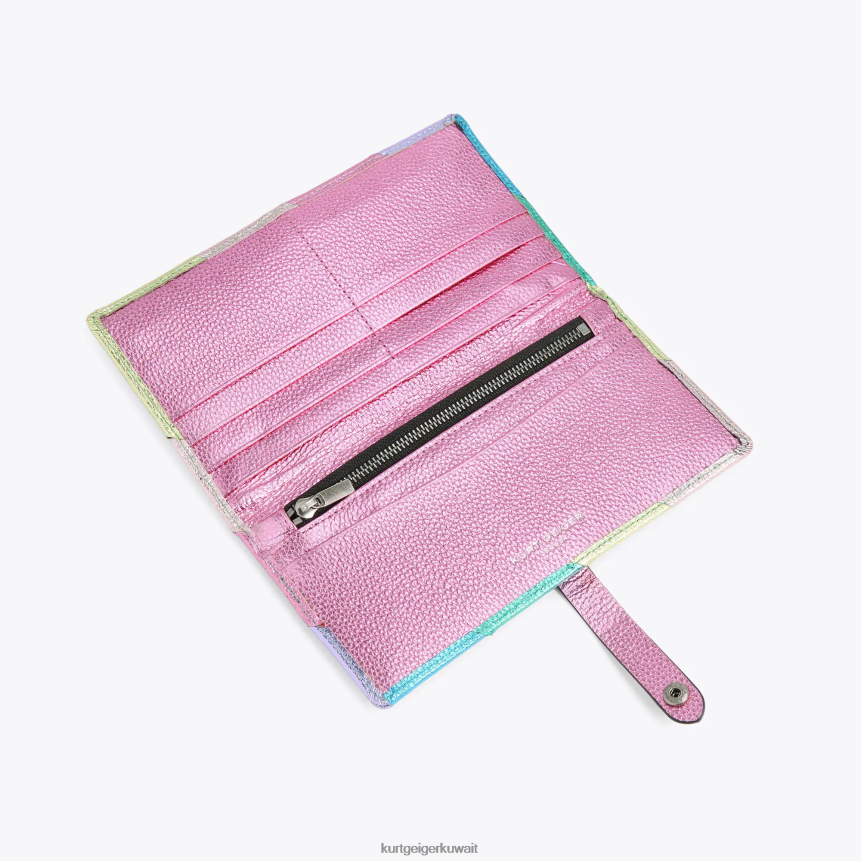 كيلووات Kurt Geiger نحيف محفظة لندن الجلدية الناعمة آخر X06PDH219 | أكياس