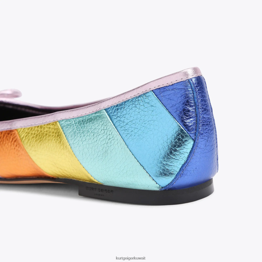 كيلووات Kurt Geiger نحيف راقصة الباليه نسر لندن متعددة / أخرى X06PDH221 | أحذية