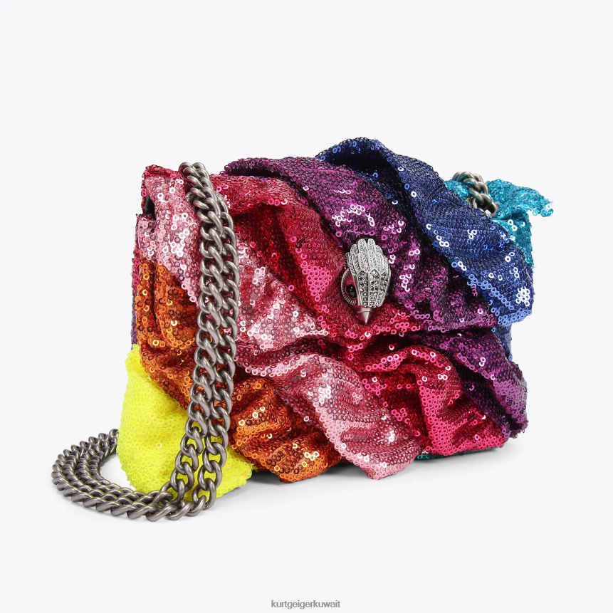 كيلووات Kurt Geiger نحيف لندن الترتر الكشكشة ميني كنسينغتون في لندن متعددة / أخرى X06PDH22 | أكياس