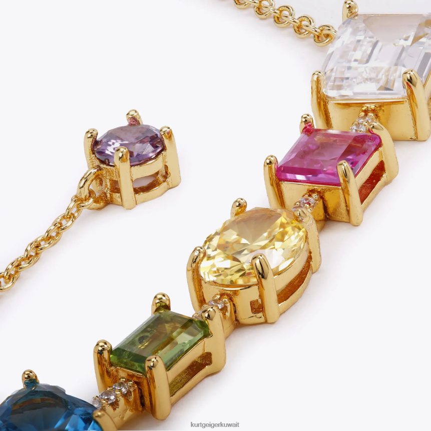 كيلووات Kurt Geiger نحيف لندن قوس قزح مزيج قلادة متعددة / أخرى X06PDH239 | مُكَمِّلات