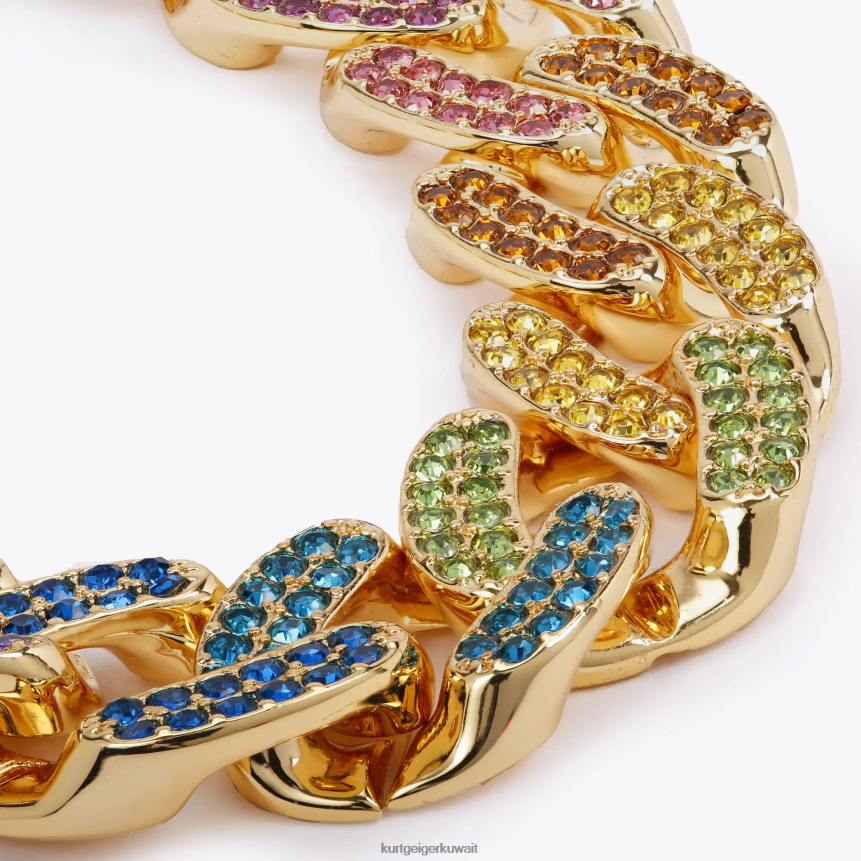 كيلووات Kurt Geiger نحيف لندن قوس قزح سلسلة قلادة متعددة / أخرى X06PDH241 | مُكَمِّلات