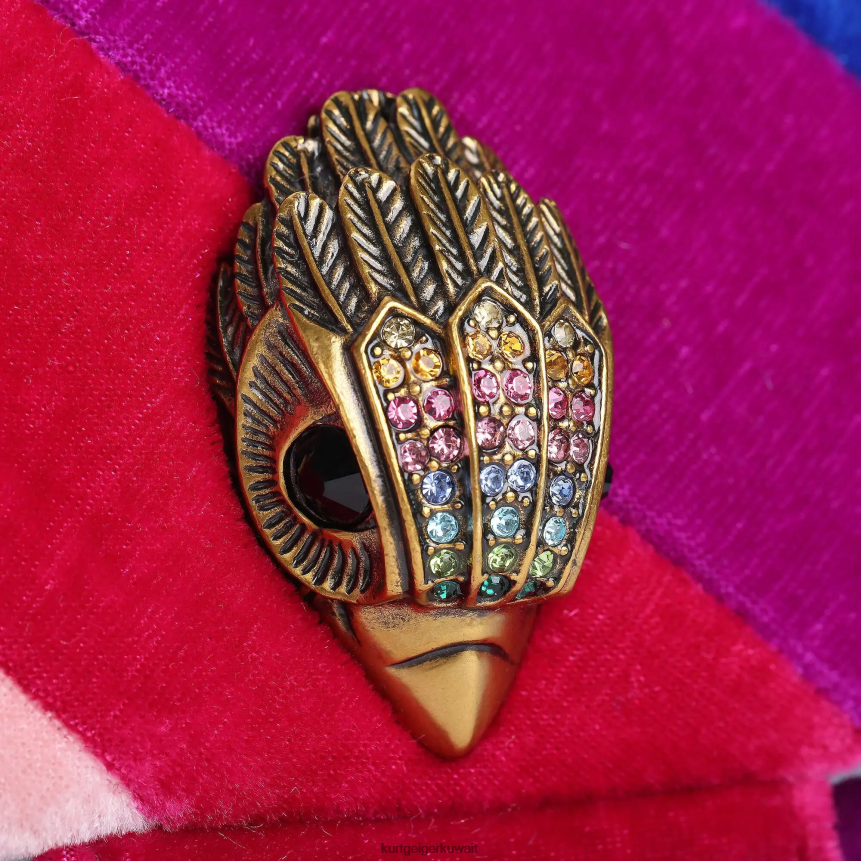 كيلووات Kurt Geiger نحيف لندن فيلفيت ميني كنسينغتون متعددة / أخرى X06PDH24 | أكياس