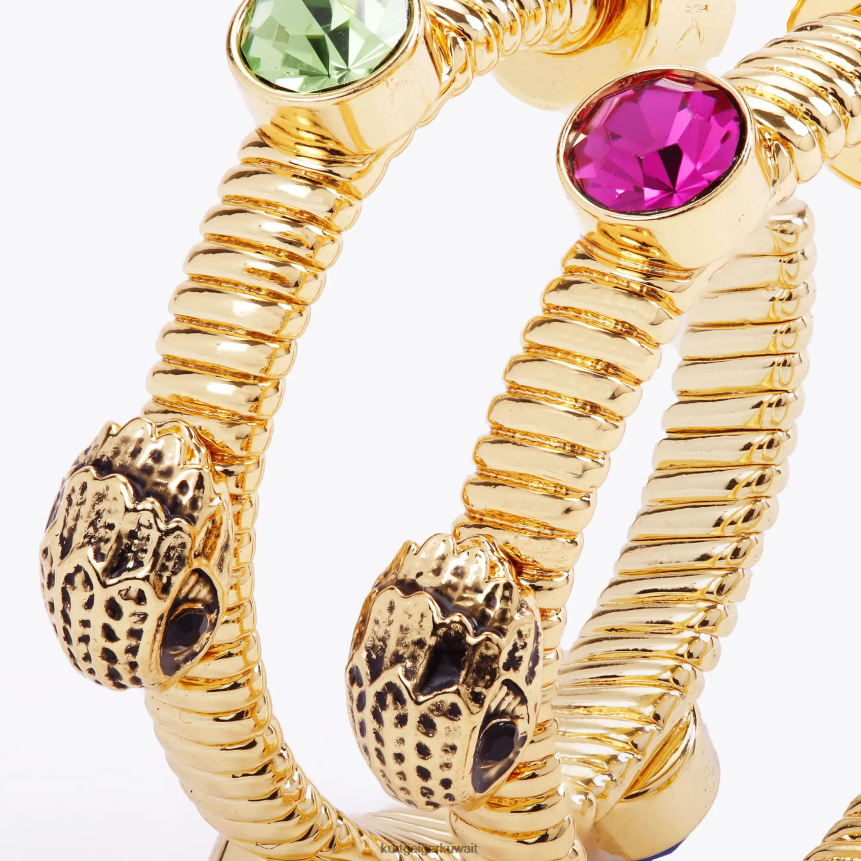 كيلووات Kurt Geiger نحيف الأطواق سلسلة ثعبان لندن ذهب X06PDH252 | مُكَمِّلات