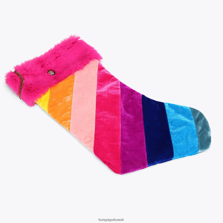 كيلووات Kurt Geiger نحيف لندن عيد الميلاد الجورب متعددة / أخرى X06PDH255 | مُكَمِّلات