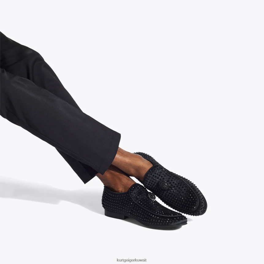 كيلووات Kurt Geiger رجال لندن هيو إيجل درينش مسمار أسود X06PDH272 | أحذية