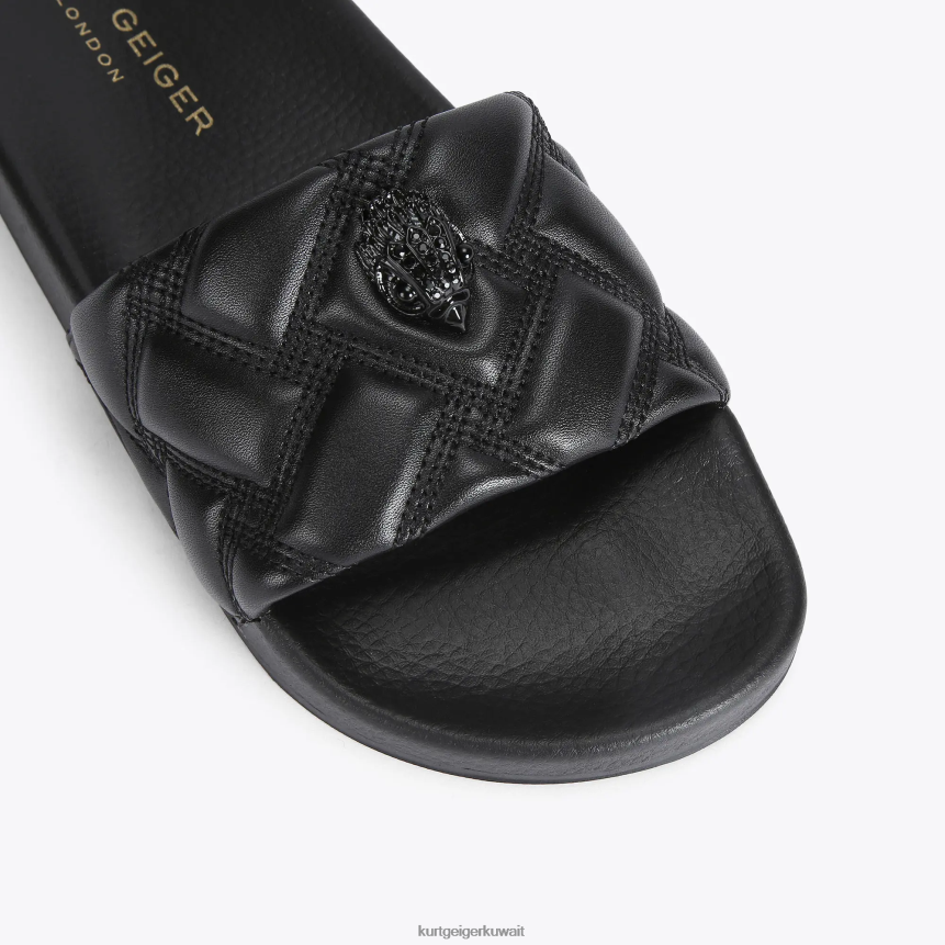 كيلووات Kurt Geiger نحيف لندن مينا النسر غمر أسود X06PDH274 | أحذية