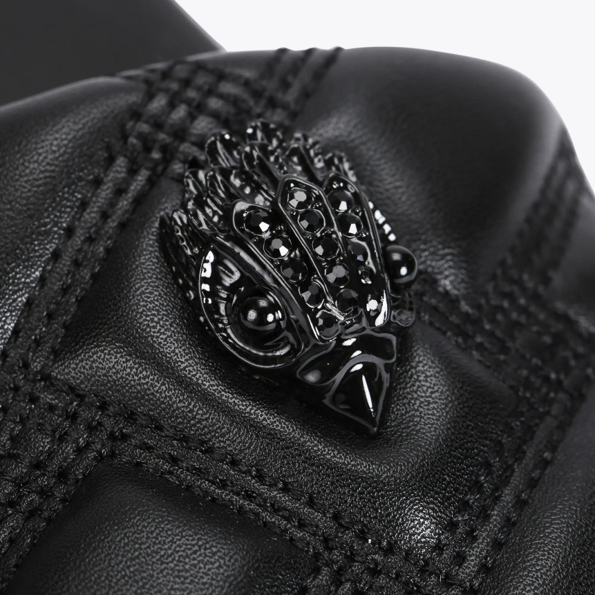 كيلووات Kurt Geiger نحيف لندن مينا النسر غمر أسود X06PDH274 | أحذية