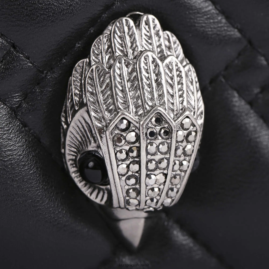 كيلووات Kurt Geiger نحيف جلد لندن متعدد الجسم مزيج أسود X06PDH278 | أكياس