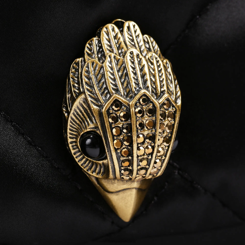 كيلووات Kurt Geiger نحيف لندن المعاد تدويرها المتشرد الكبير أسود X06PDH281 | أكياس