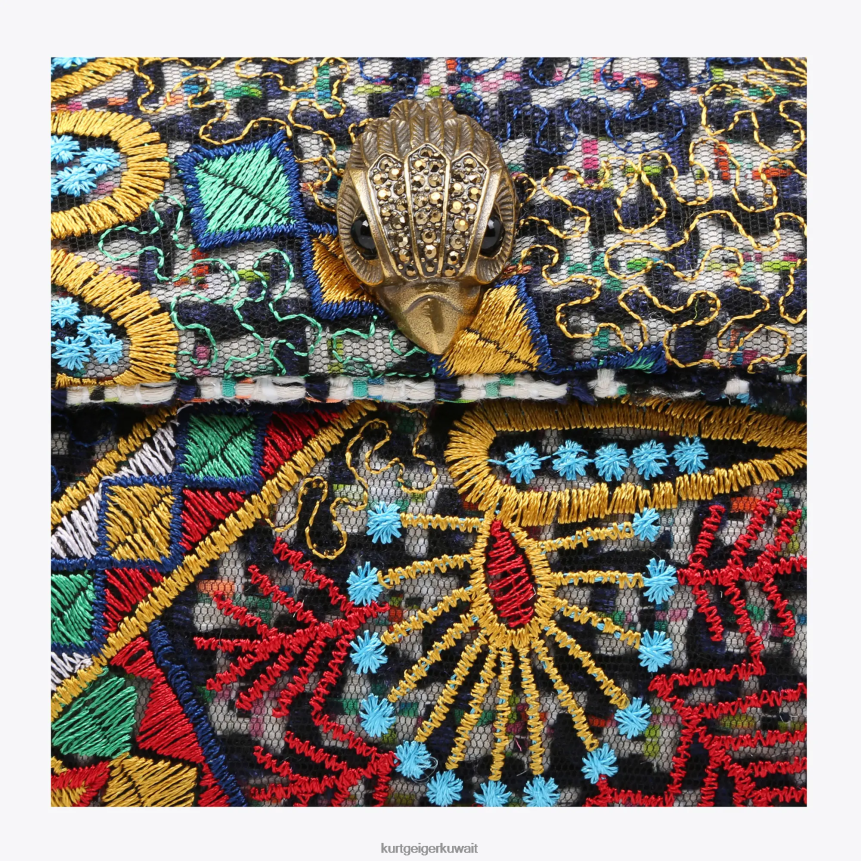 كيلووات Kurt Geiger نحيف لندن تويد ميني كنسينغتون في لندن متعددة / أخرى X06PDH28 | أكياس