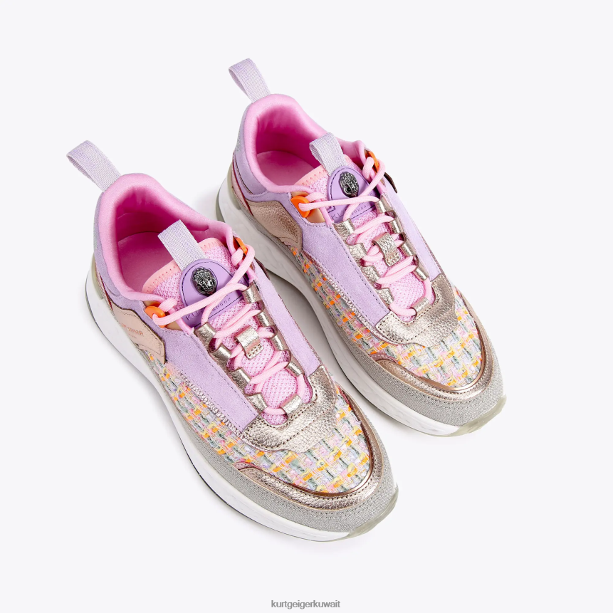 كيلووات Kurt Geiger نحيف حذاء رياضي لندن كنسينغتون متعددة / أخرى X06PDH291 | أحذية