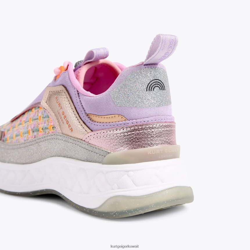 كيلووات Kurt Geiger نحيف حذاء رياضي لندن كنسينغتون متعددة / أخرى X06PDH291 | أحذية