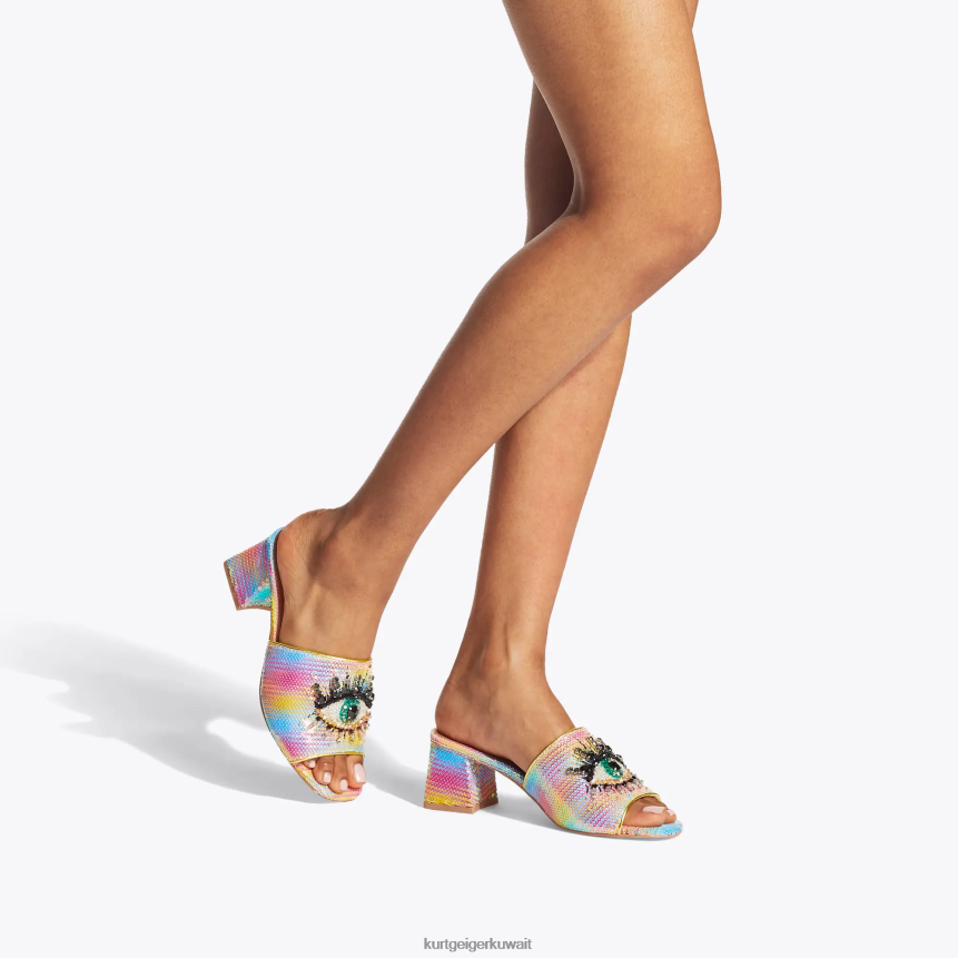 كيلووات Kurt Geiger نحيف عين كتلة زيتون لندن متعددة / أخرى X06PDH293 | أحذية