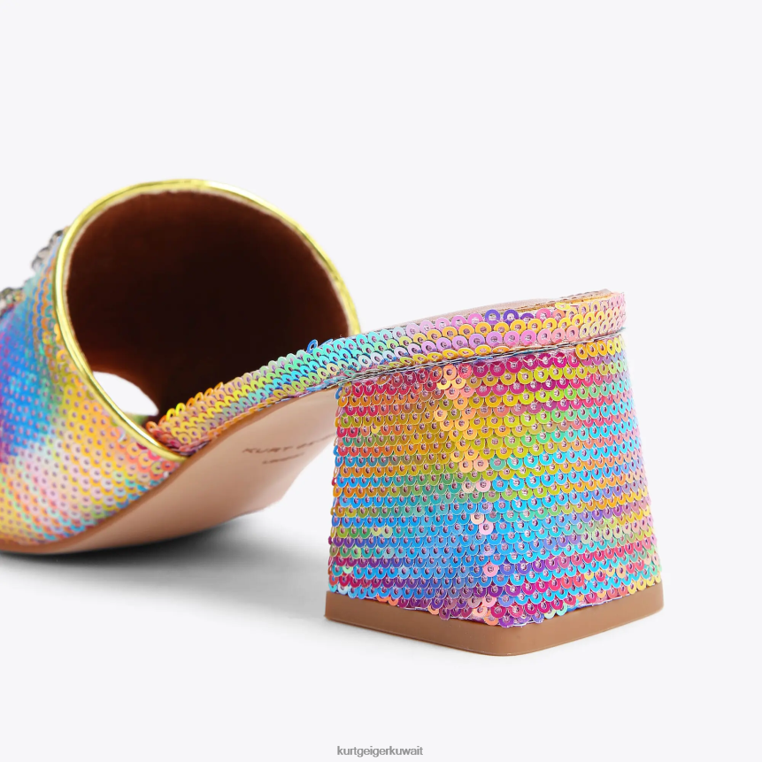 كيلووات Kurt Geiger نحيف عين كتلة زيتون لندن متعددة / أخرى X06PDH293 | أحذية