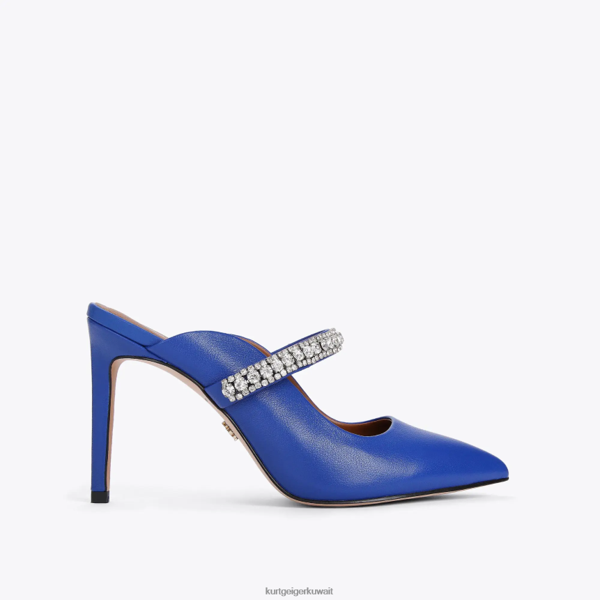 كيلووات Kurt Geiger نحيف دوق لندن أزرق X06PDH312 | أحذية