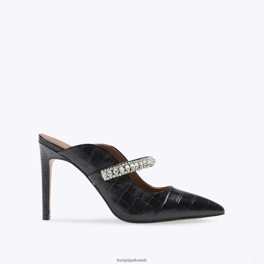 كيلووات Kurt Geiger نحيف دوق لندن أسود X06PDH313 | أحذية